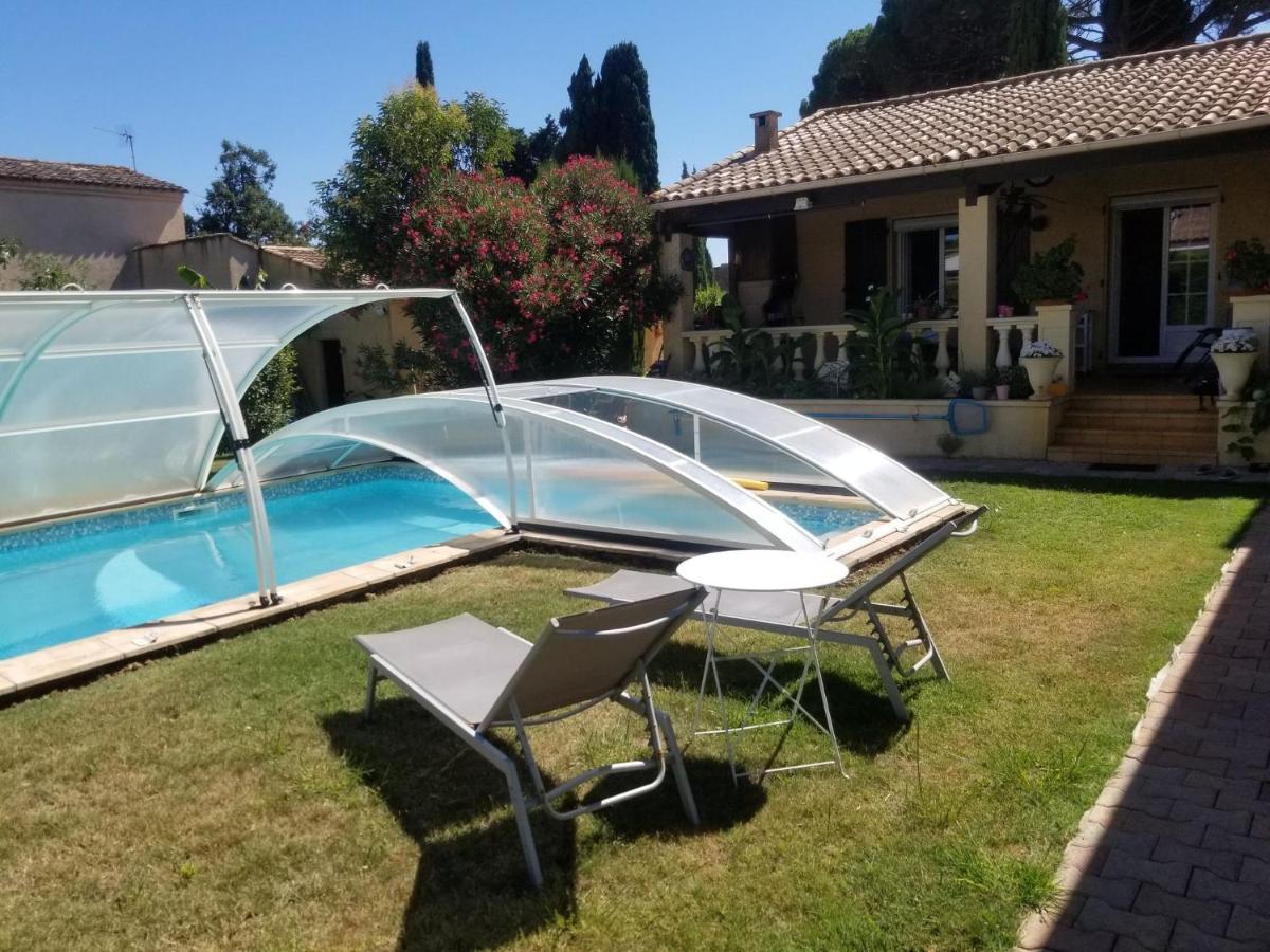Bed and Breakfast Les Lauriers Espondeilhan Esterno foto